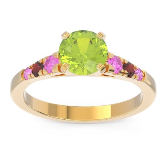 Cathedral Pave Sari Ring