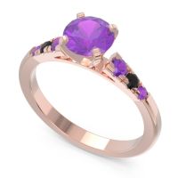 Cathedral Pave Sari Ring