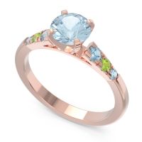 Cathedral Pave Sari Ring