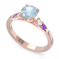 Cathedral Pave Sari Ring