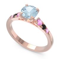 Cathedral Pave Sari Ring