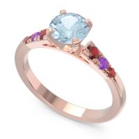 Cathedral Pave Sari Ring