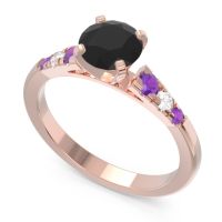 Cathedral Pave Sari Ring