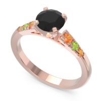Cathedral Pave Sari Ring