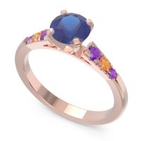 Cathedral Pave Sari Ring