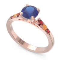 Cathedral Pave Sari Ring
