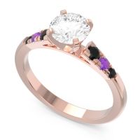 Cathedral Pave Sari Ring