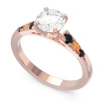 Cathedral Pave Sari Ring