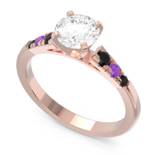 Cathedral Pave Sari Ring