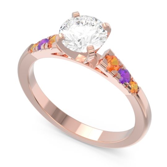 Cathedral Pave Sari Ring
