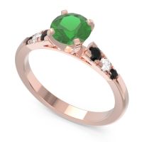 Cathedral Pave Sari Ring