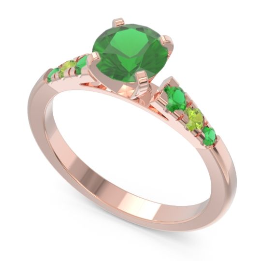 Cathedral Pave Sari Ring