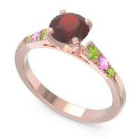 Cathedral Pave Sari Ring