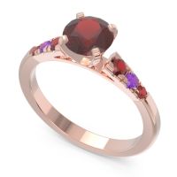 Cathedral Pave Sari Ring