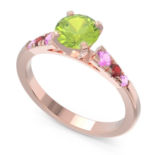 Cathedral Pave Sari Ring