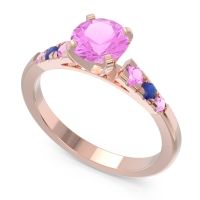 Cathedral Pave Sari Ring