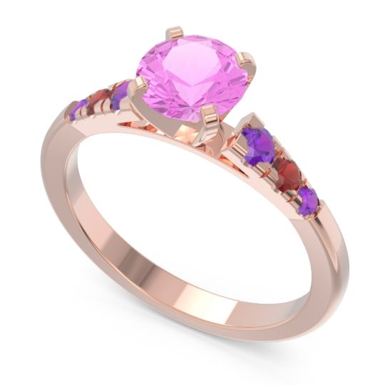 Cathedral Pave Sari Ring