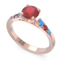 Cathedral Pave Sari Ring