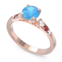 Cathedral Pave Sari Ring