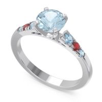 Cathedral Pave Sari Ring