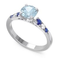 Cathedral Pave Sari Ring
