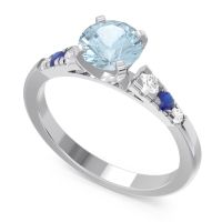 Cathedral Pave Sari Ring