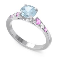 Cathedral Pave Sari Ring