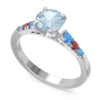 Cathedral Pave Sari Ring