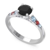 Cathedral Pave Sari Ring