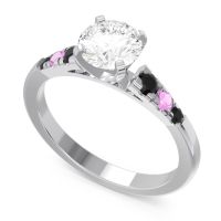 Cathedral Pave Sari Ring