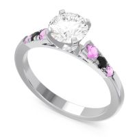Cathedral Pave Sari Ring