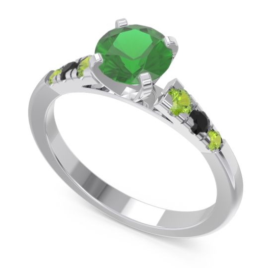 Cathedral Pave Sari Ring