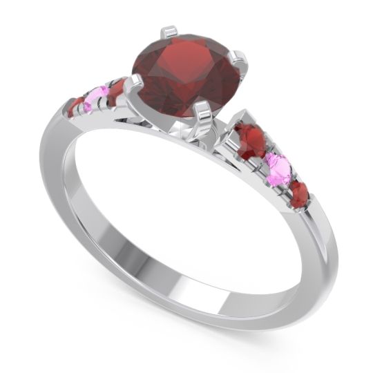 Cathedral Pave Sari Ring