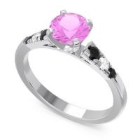 Cathedral Pave Sari Ring