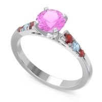 Cathedral Pave Sari Ring