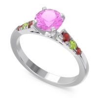 Cathedral Pave Sari Ring