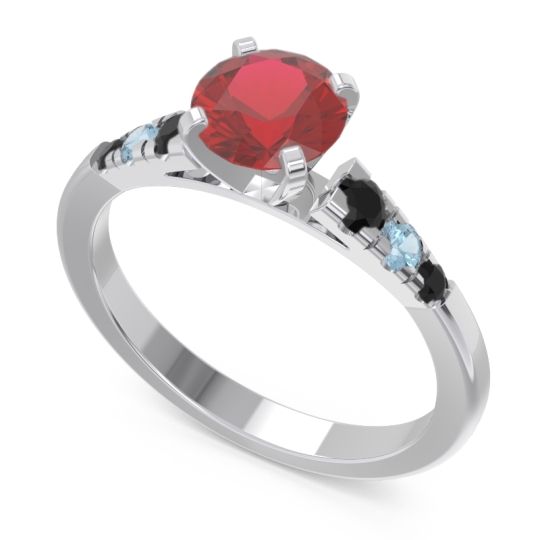 Cathedral Pave Sari Ring