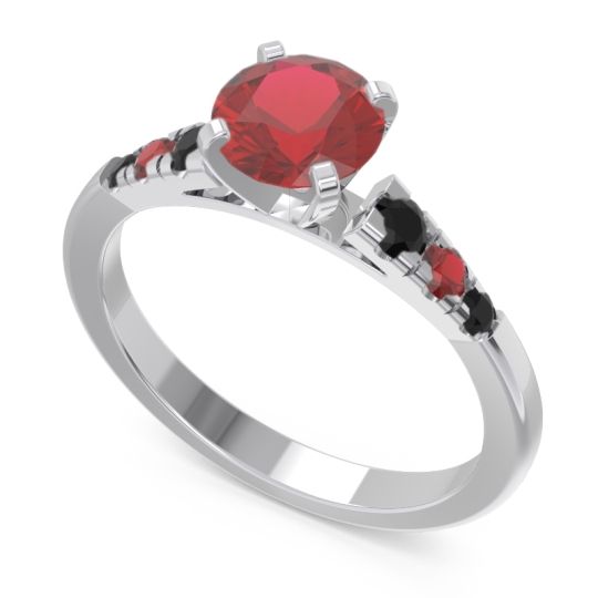 Cathedral Pave Sari Ring