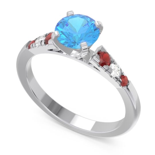 Cathedral Pave Sari Ring