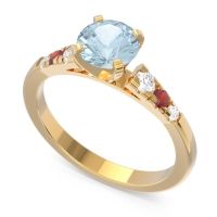 Cathedral Pave Sari Ring