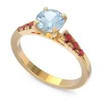 Cathedral Pave Sari Ring