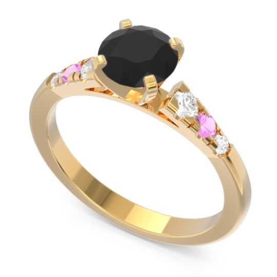 Cathedral Pave Sari Ring