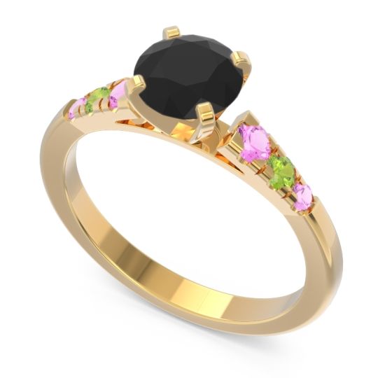 Cathedral Pave Sari Ring