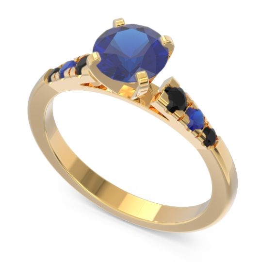 Cathedral Pave Sari Ring