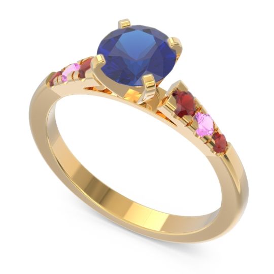 Cathedral Pave Sari Ring