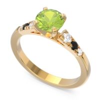 Cathedral Pave Sari Ring