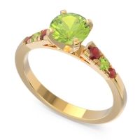 Cathedral Pave Sari Ring