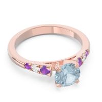 Cathedral Pave Sari Ring