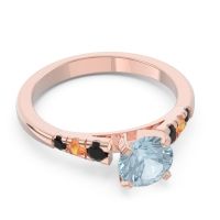 Cathedral Pave Sari Ring