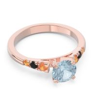 Cathedral Pave Sari Ring